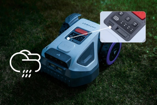 ANTHBOT M5 - dešťový senzor: automatický návrat při dešti